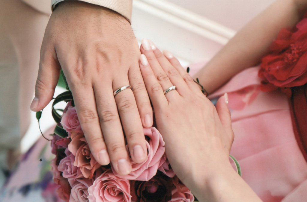 結婚式での結婚指輪